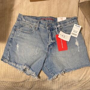 Lucky Brand 90s Midi Denim Shorts